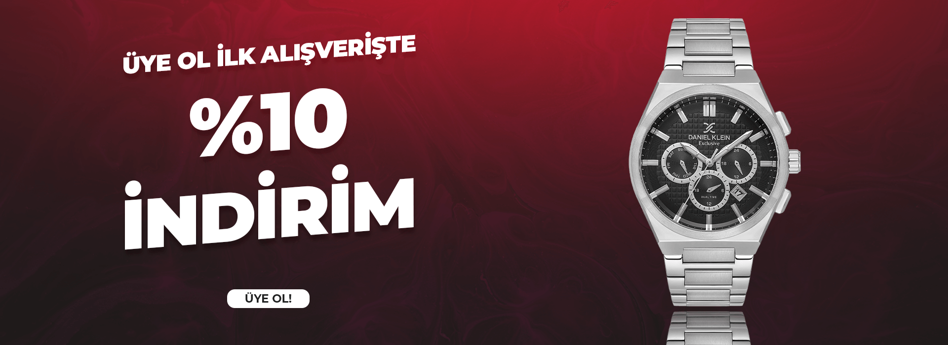 Üye Ol Sepette %10 İndirim Kazan ! 